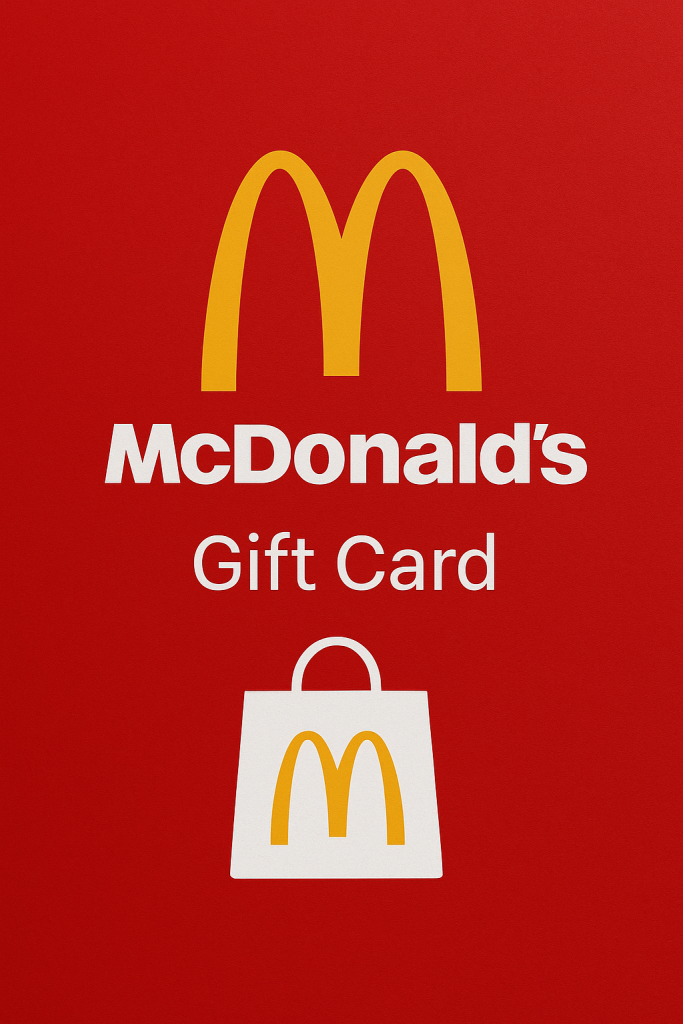 McDonald’s Gift card